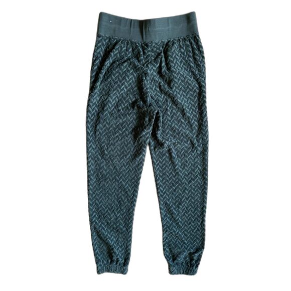 Nike Green Chevron Terry Sweatpants Joggers Pants Trousers Women's Size Medium - Picture 7 of 11